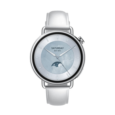Xiaomi Watch S4 41mm Leather Strap White