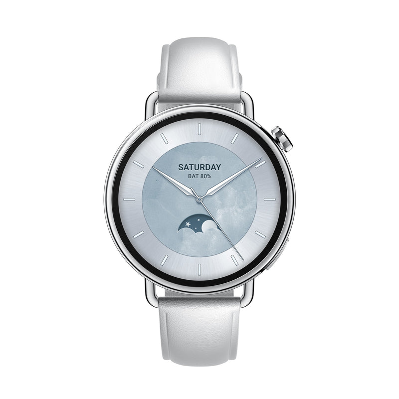 Xiaomi Watch S4 41mm Leather Strap White