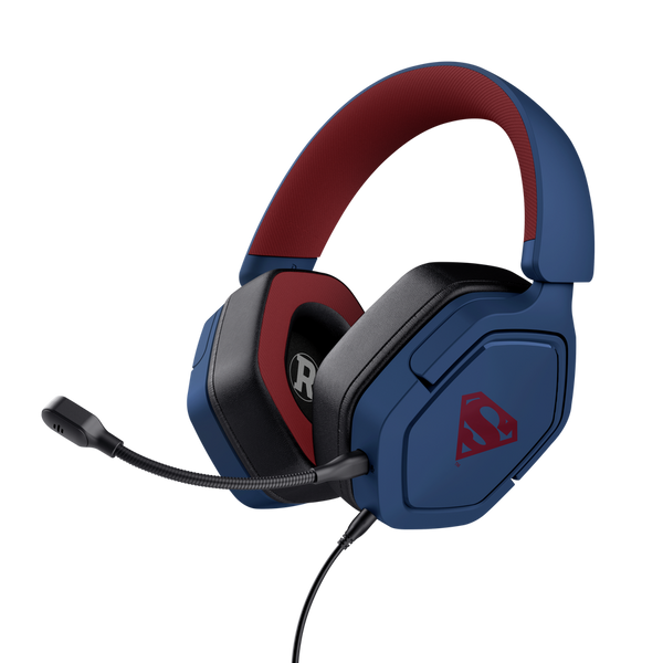 გეიმინგ ყურსასმენი - Trust GXT492SM CARUS HEADSET SUPERMAN